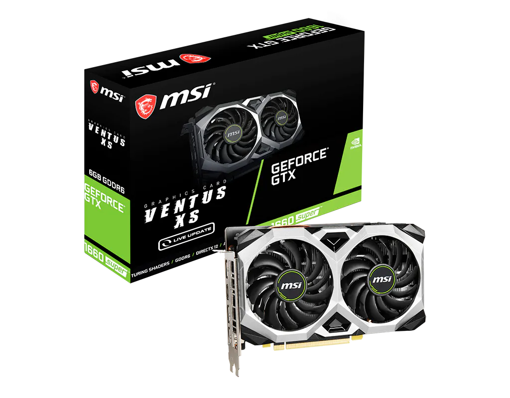 MSI GeForce GTX 1660 SUPER VENTUS XS